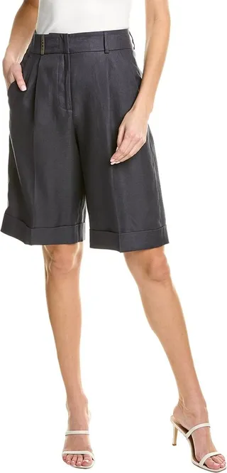 Peserico Wool-Blend Bermuda Short