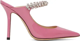 Jimmy Choo Pink Bing 100 Heels
