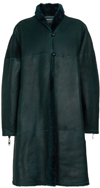 Abazoe reversible shearling coat
