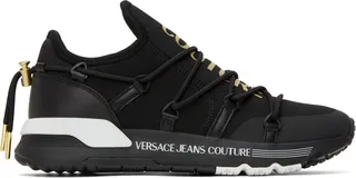 Versace Jeans Couture Black Dynamic Sneakers