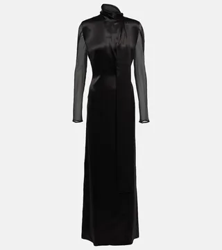 Bettina silk maxi dress