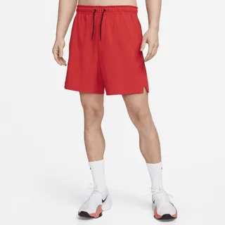 Nike Men's Dri-FIT Unlimited 7" Unlined Versatile Shorts in Red