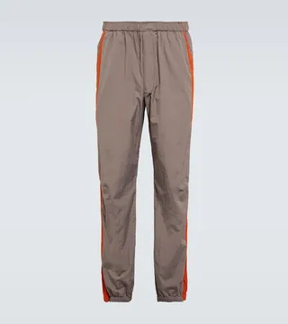 Nylon track pants