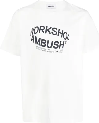 Revolve logo-print T-shirt