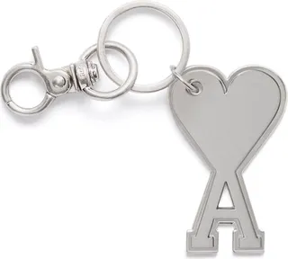 Metallic Logo Charm Keyring