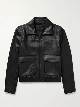 Max Full-Grain Leather Jacket