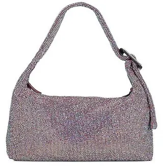 Benedetta Bruzziches Pina Bausch Rhinestone Mesh Bag in Purple