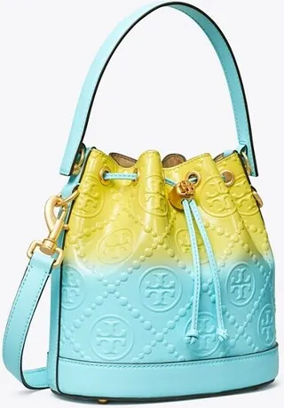 T Monogram Dip-Dye Bucket Bag