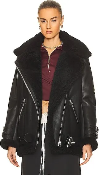 Acne Studios Lined Jacket in Black