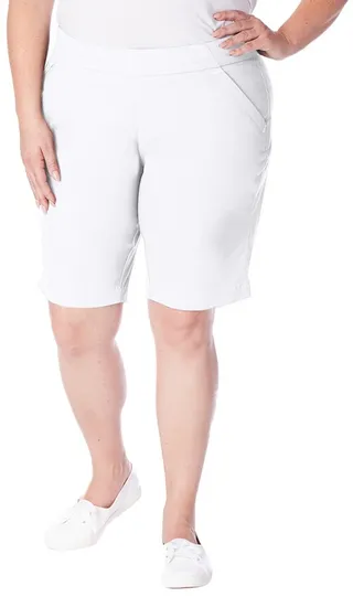Jag Plus Size Gracie Bermuda Shorts