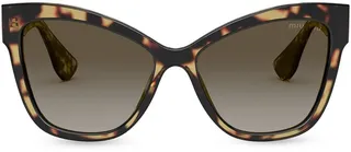 Tortoiseshell Cat-Eye Sunglasses