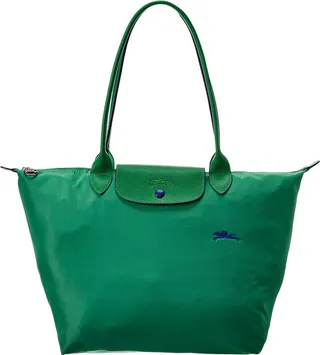 Longchamp Le Pliage Club Large Nylon Long Handle Tote