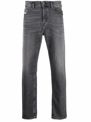 Di-Fining tapered-leg jeans