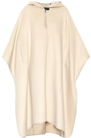 Eowyn hooded cotton poncho