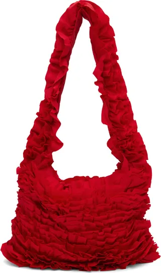 Molly Goddard Red Liana Bag
