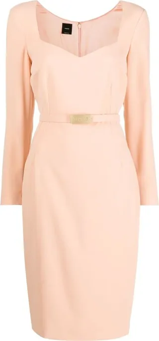 Belted Midi Dress