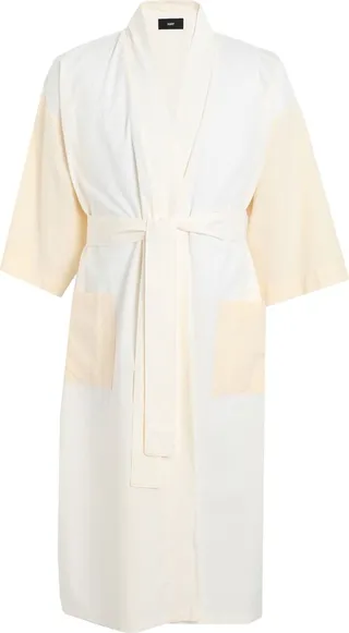 Duo Robe Dressing Gown Or Bathrobe Ivory