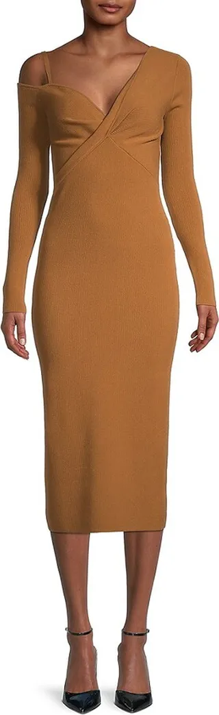 Pax One-Shoulder Body-Con Dress