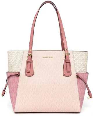 Monogram-Pattern Tote Bag