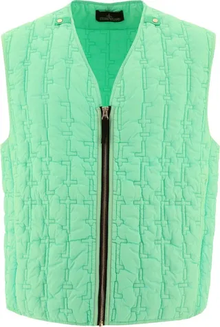 Stone Island Shadow Project Quilted Zipped Gilet