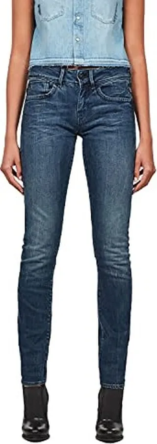 G-Star Raw Women's Lynn Mid Rise Skinny Fit Jeans