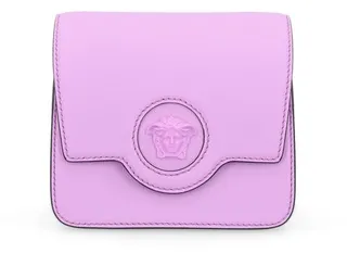 Versace La Medusa Plaque Crossbody Bag