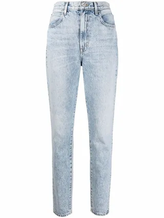 High-Waisted Skinny-Legged Jeans
