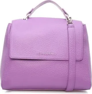 Sveva Soft Small Leather Handbag With Shoulder Strap