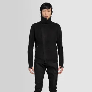 Isaac Sellam Man Black Leather Jackets