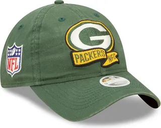Women's New Era Green Green Bay Packers 2022 Sideline Adjustable 9TWENTY Hat