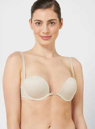 Multiway Push Up Bra with Low Back Converter
