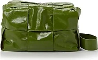 Bottega Veneta Borsa Leather Crossbody Bag