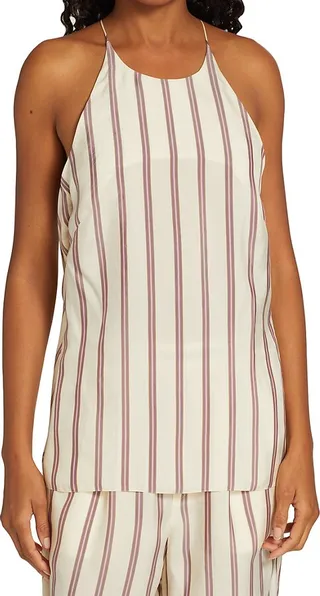 Victoria Draped Back Top
