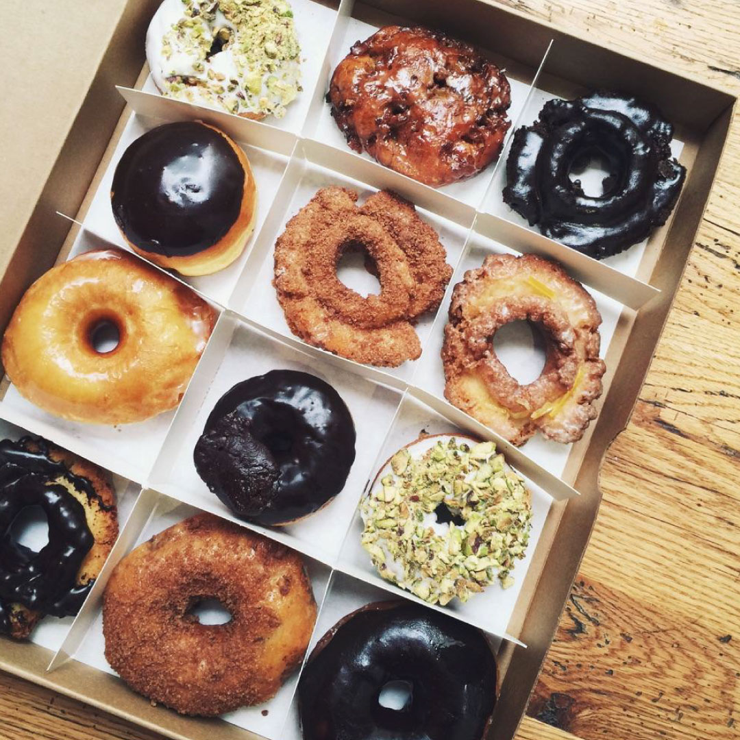 Image of box of donuts