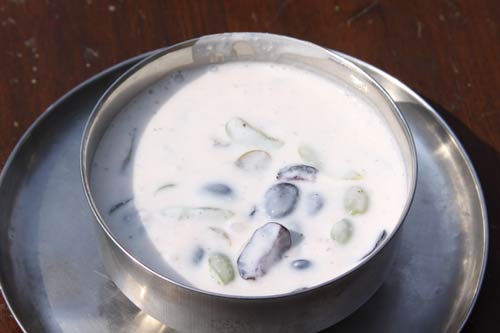 Angoor Raita Rezept - Trauben in Joghurtsauce
