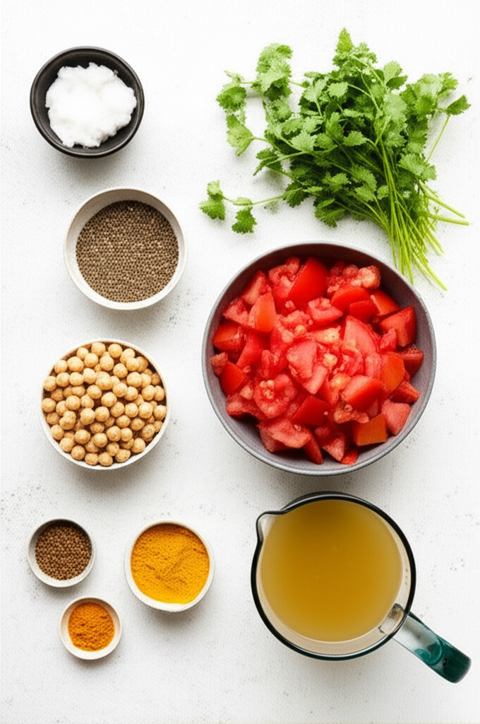 Cooling Chickpea and Tomato Curry