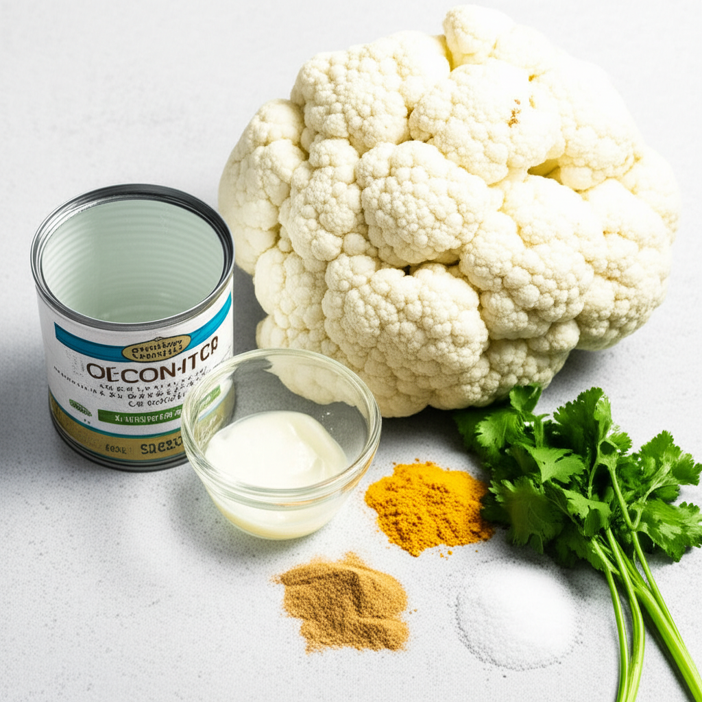 Creamy Coconut Cauliflower Curry