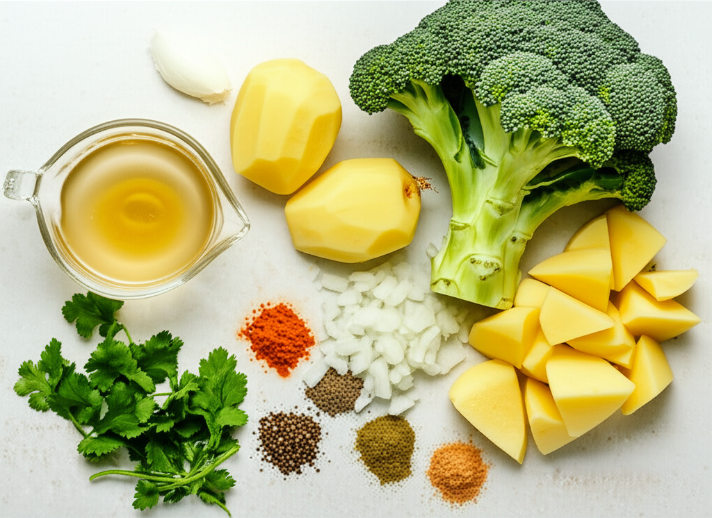 Soothing Broccoli and Potato Curry
