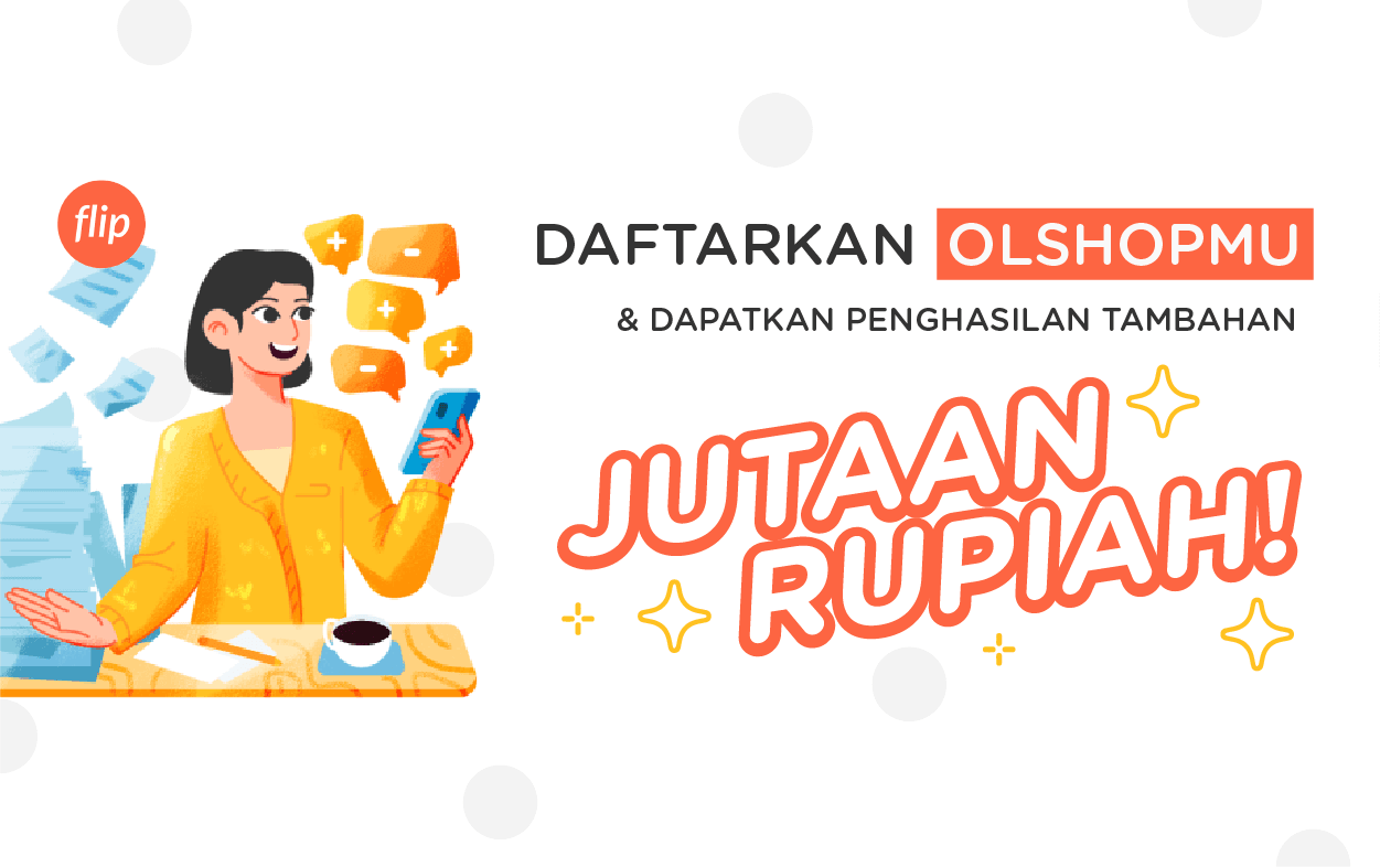 Pendaftaran Olshop Rekomendasi Flip Dibuka!