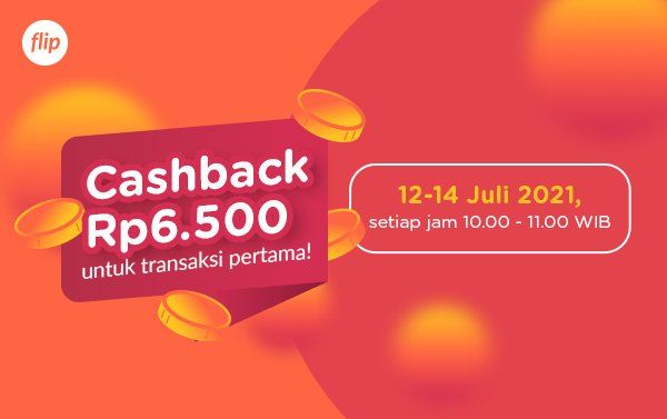 Promo Cashback Rp6.500 untuk Transaksi Pertama