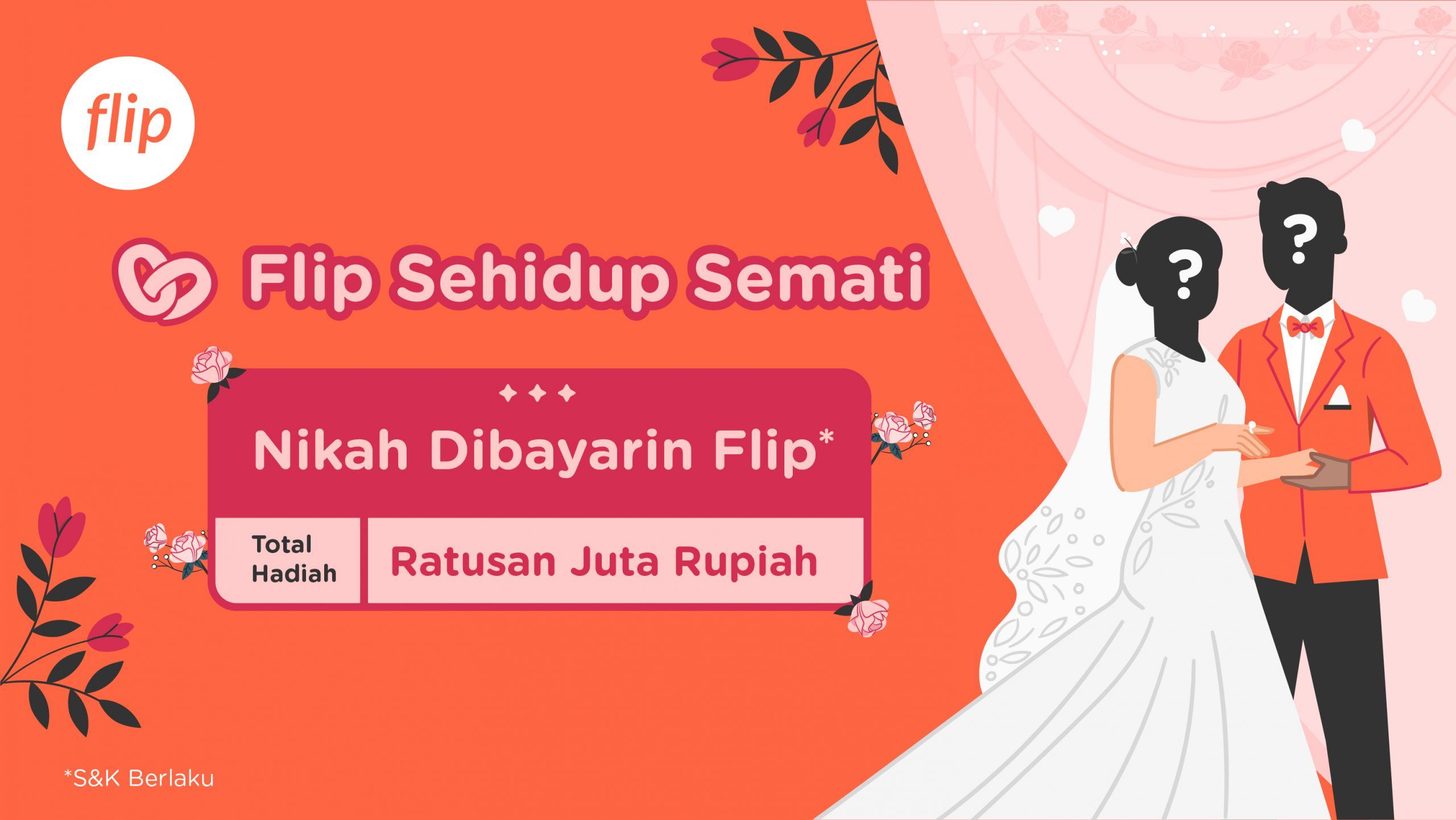 #FlipSehidupSemati: Nikah Dibayarin Flip Senilai Ratusan Juta Rupiah