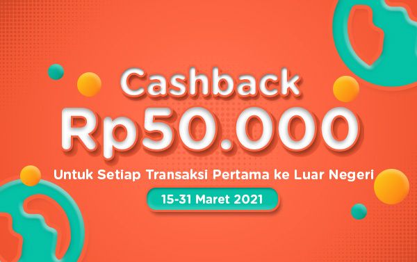 Promo Flip Globe: Cashback Rp50.000