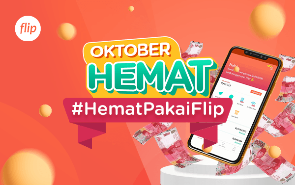 Promo Oktober Hemat: #HematPakaiFlip