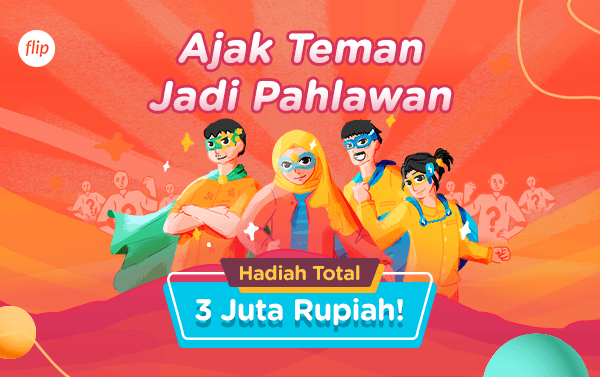 Promo Referral: Hadiah Total 3 Juta Rupiah