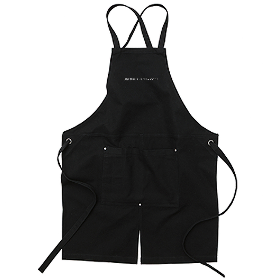 男前紅茶 THE TEA CODE エプロン -Black- 004
