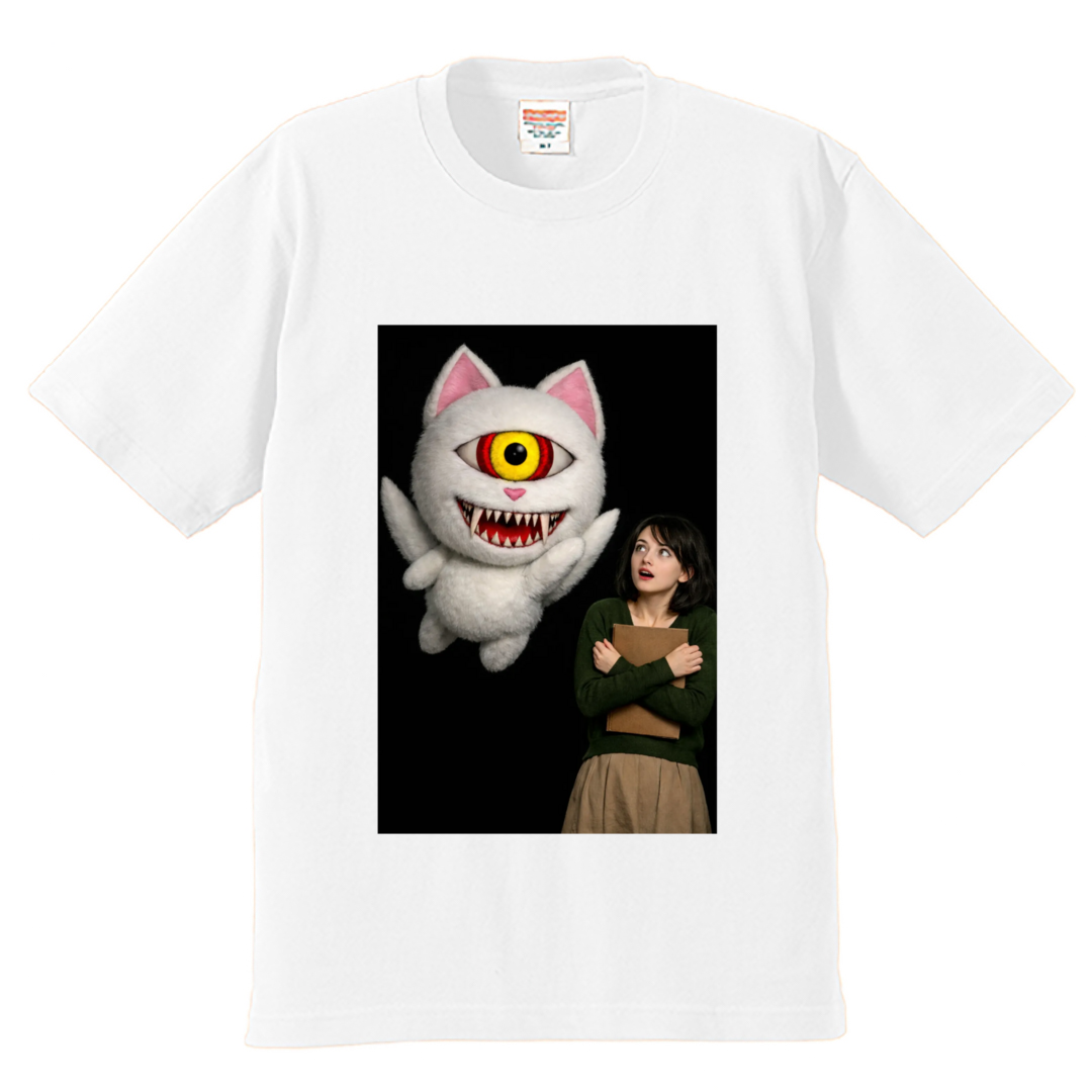 妖怪猫イチメ プレミアムTシャツ 6.2oz｜United Athle