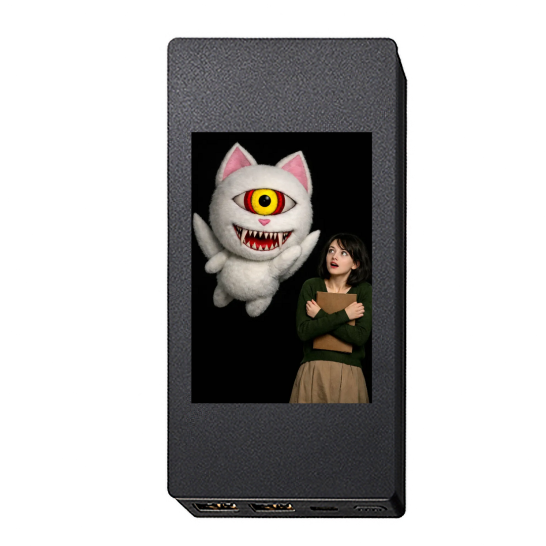 妖怪猫イチメ モバイルチャージャー10000mAh （ブラック）