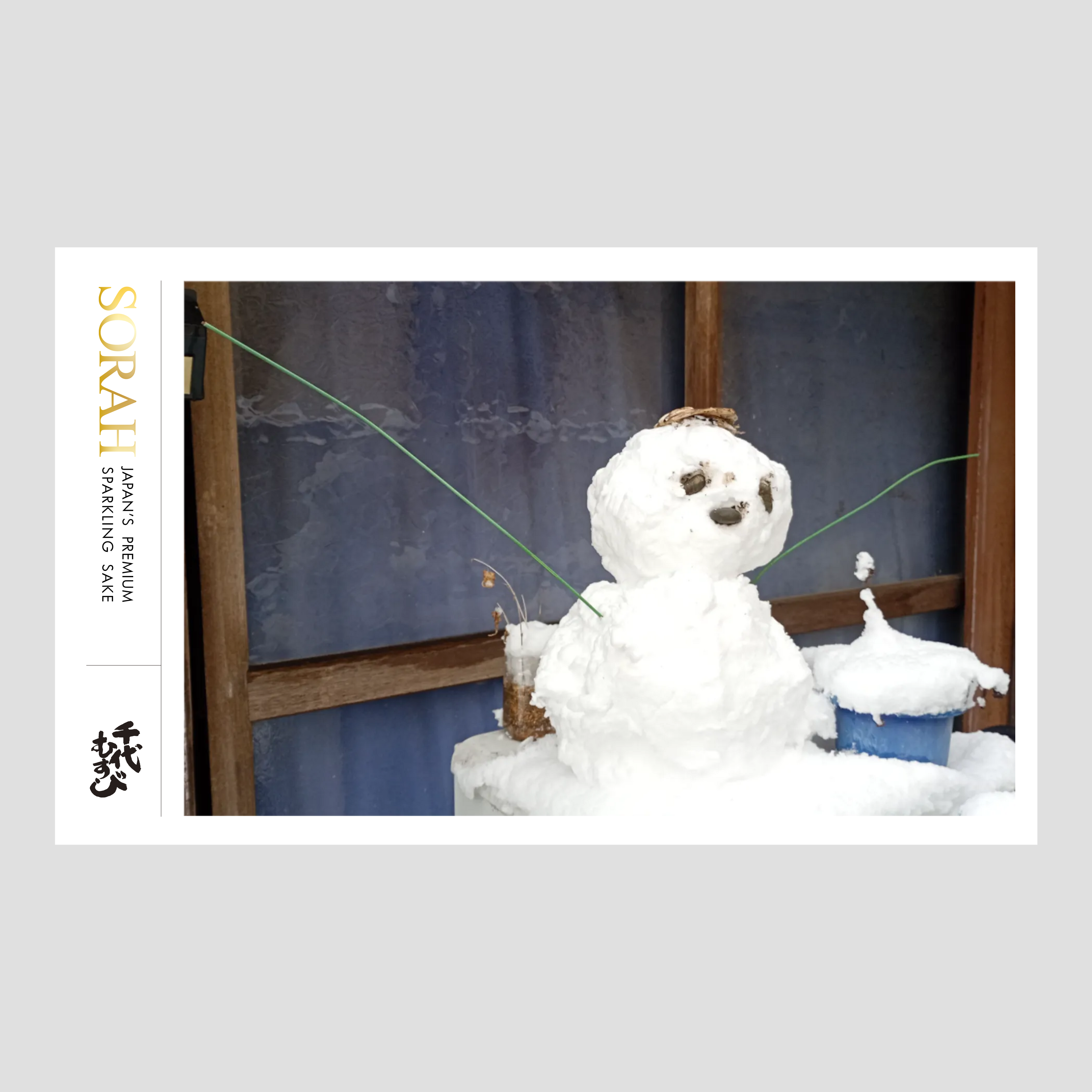 雪達磨 SORAH(発泡性のスパークリング清酒) 720ml｜千代むすび酒造