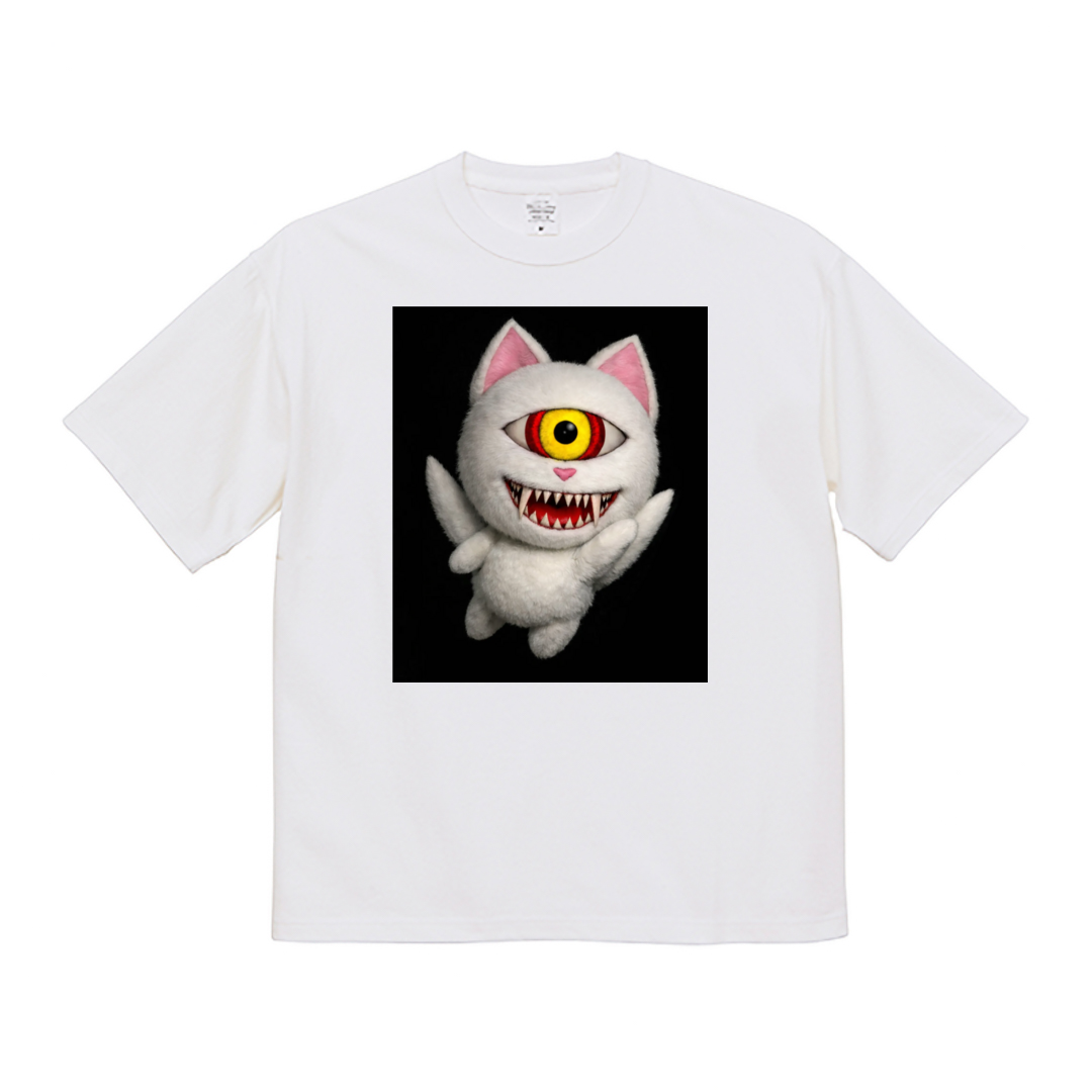 妖怪猫イチメ ビッグシルエットTシャツ 9.1oz｜United Athle