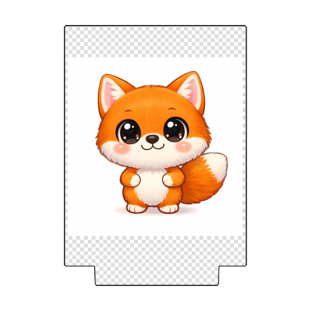 コンスケ 7色で光るアクリルスタンド